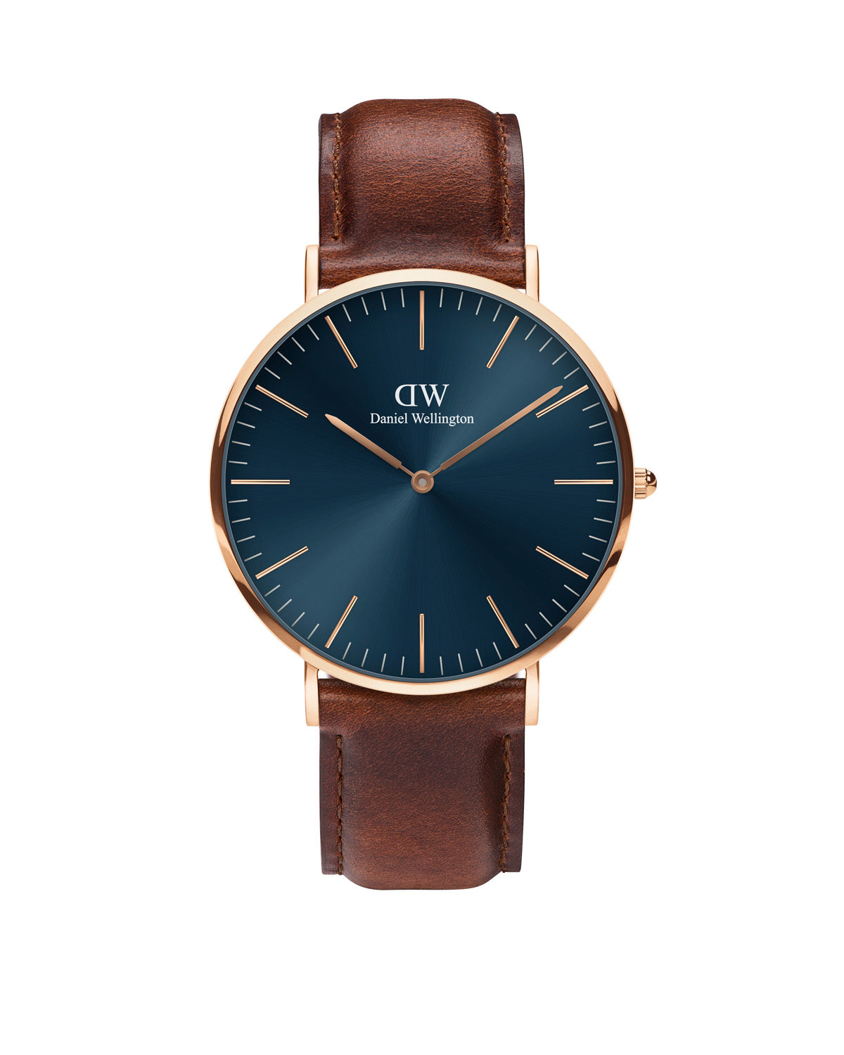 Daniel Wellington Classic St Mawes Arctic 40mm Rose Gold Watch Matthews Jewellers