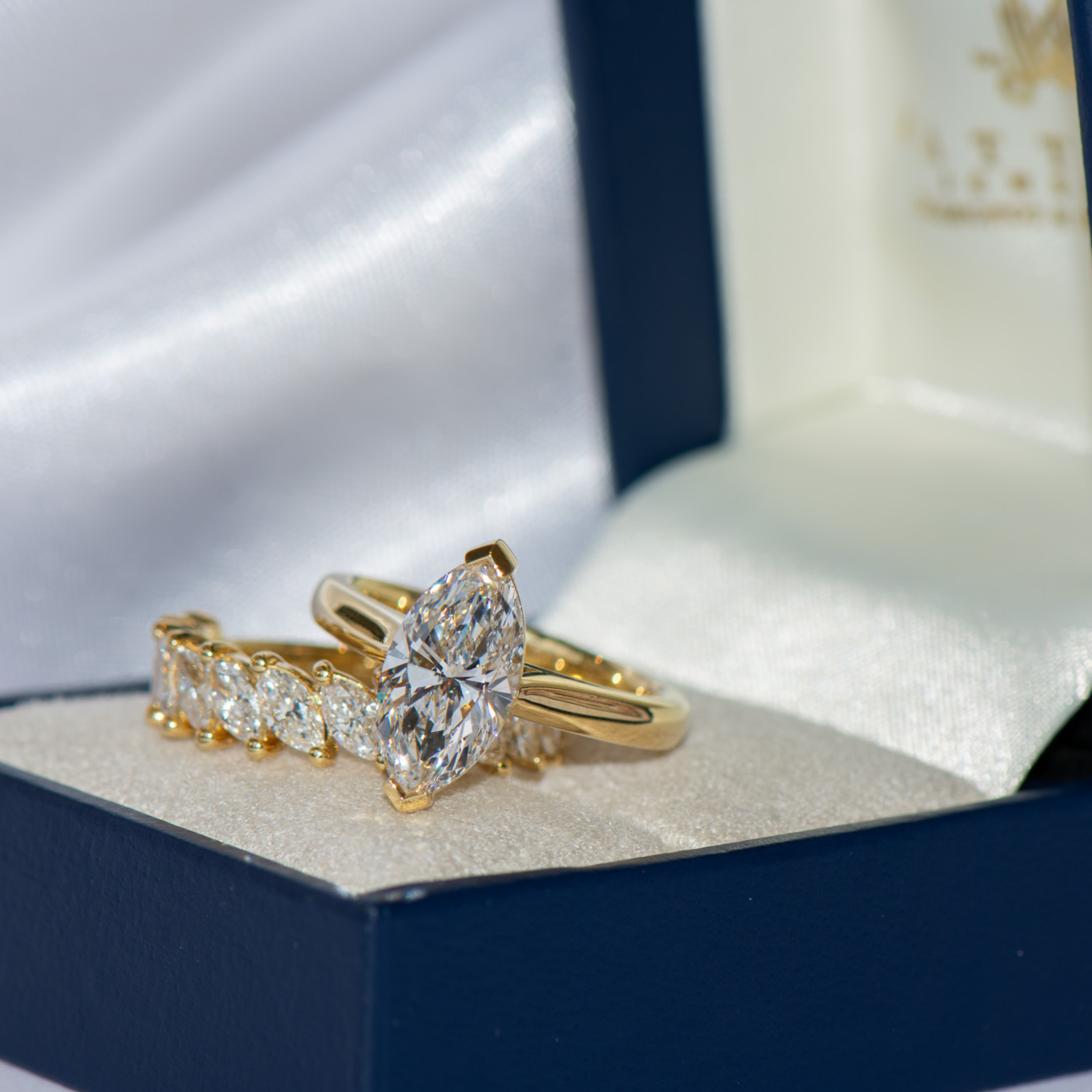 Freya | Marquise Wedding Ring