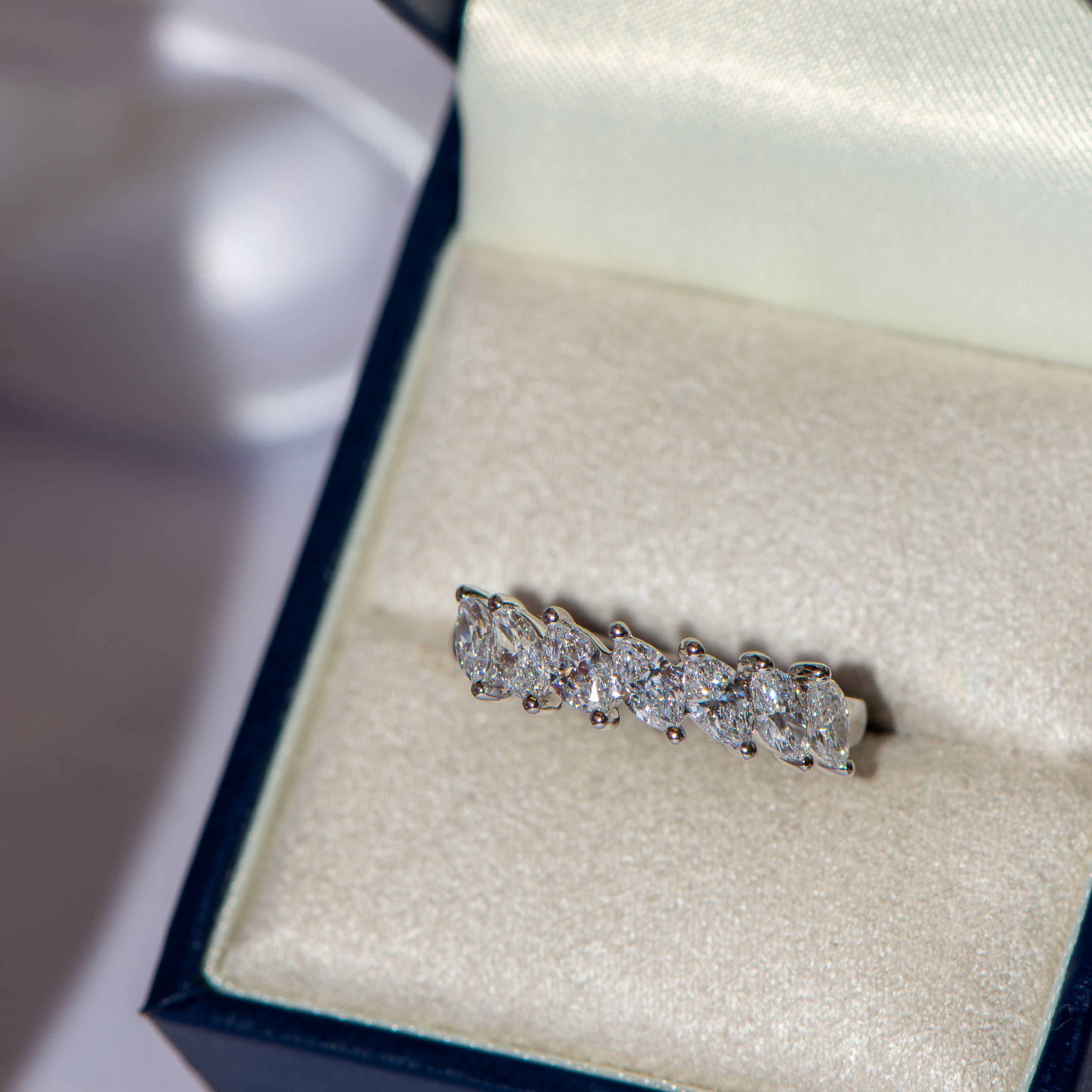 Freya | Marquise Lab Grown Wedding Ring | R2W