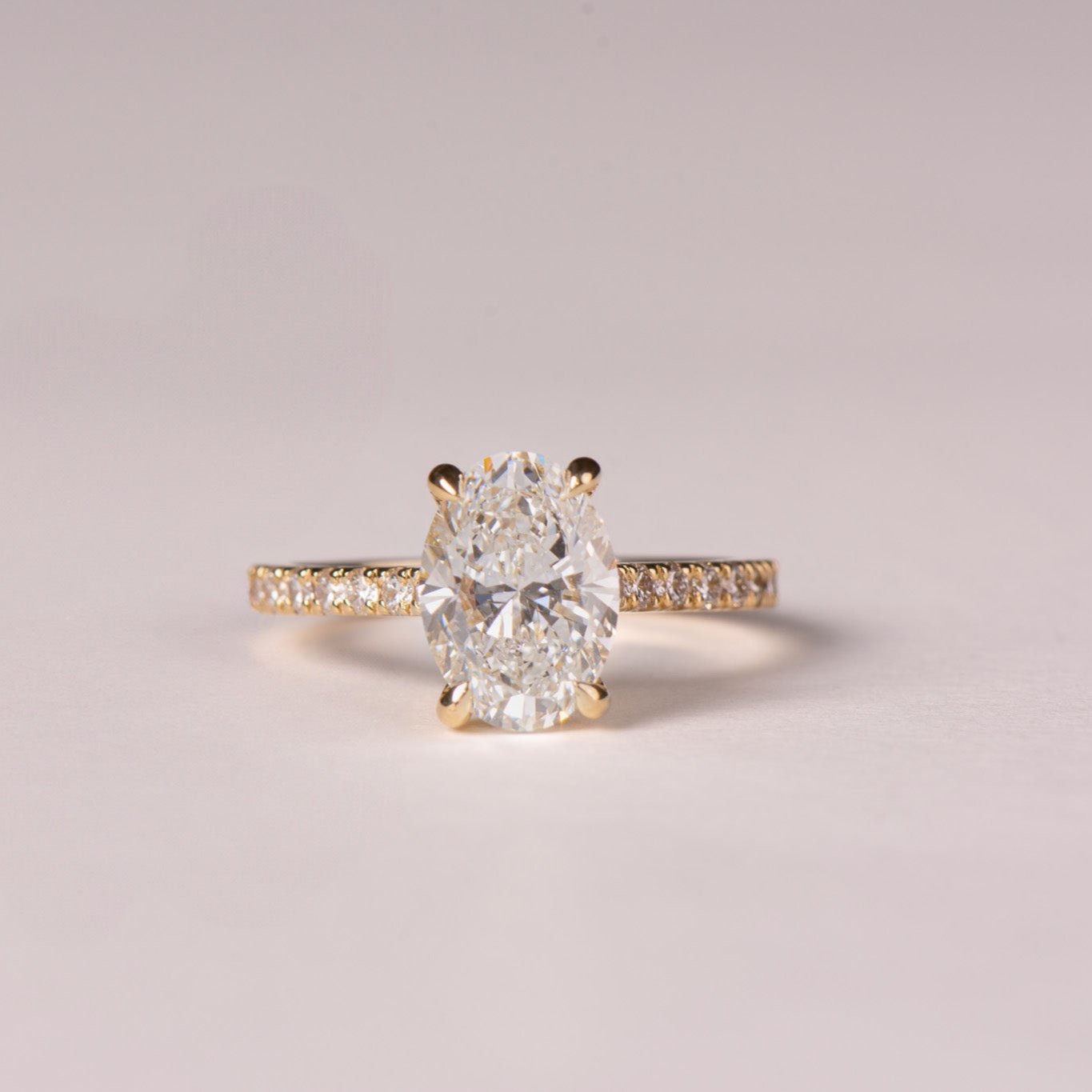 2.14ct Helena | Oval Engagement Ring