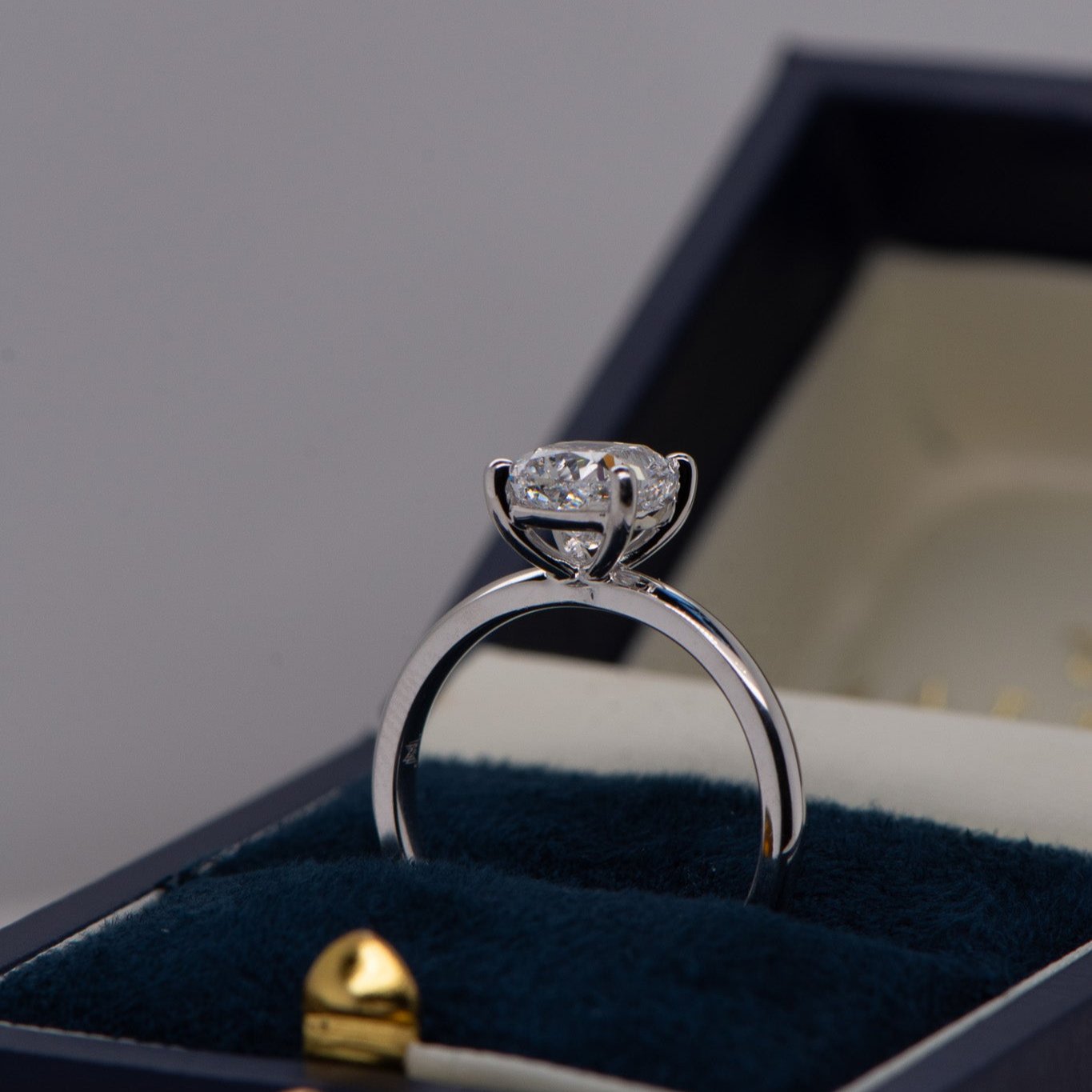 1.63ct Celine | Square Cushion Engagement Ring | R2W