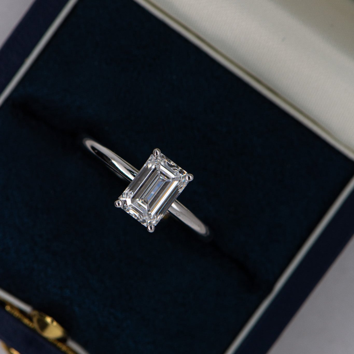 1.50ct Edith | Emerald Cut Engagement Ring | R2W