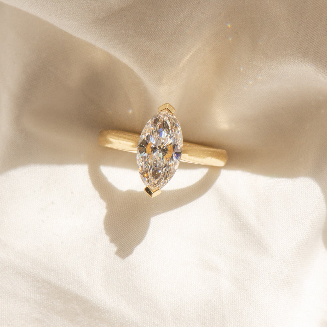 2.30ct Freya | Marquise Cut Diamond Engagement Ring