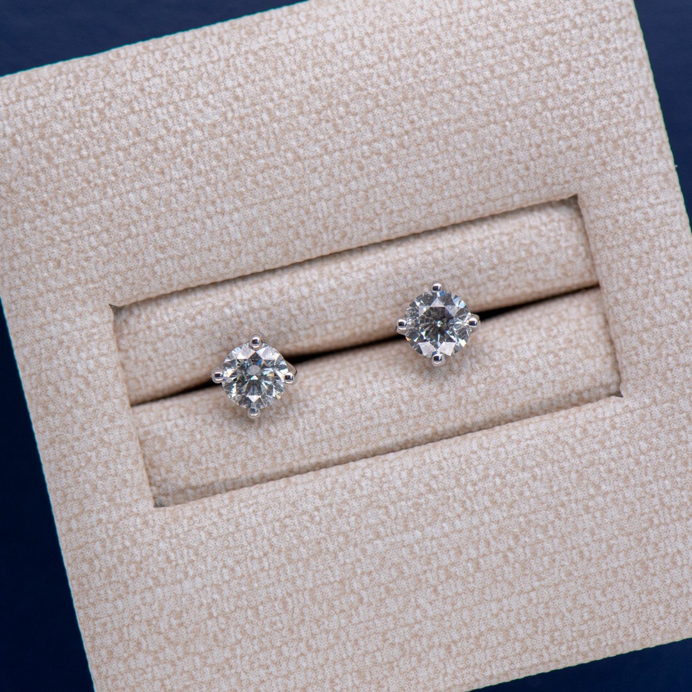 0.50ct Australian Argyle Diamond Studs