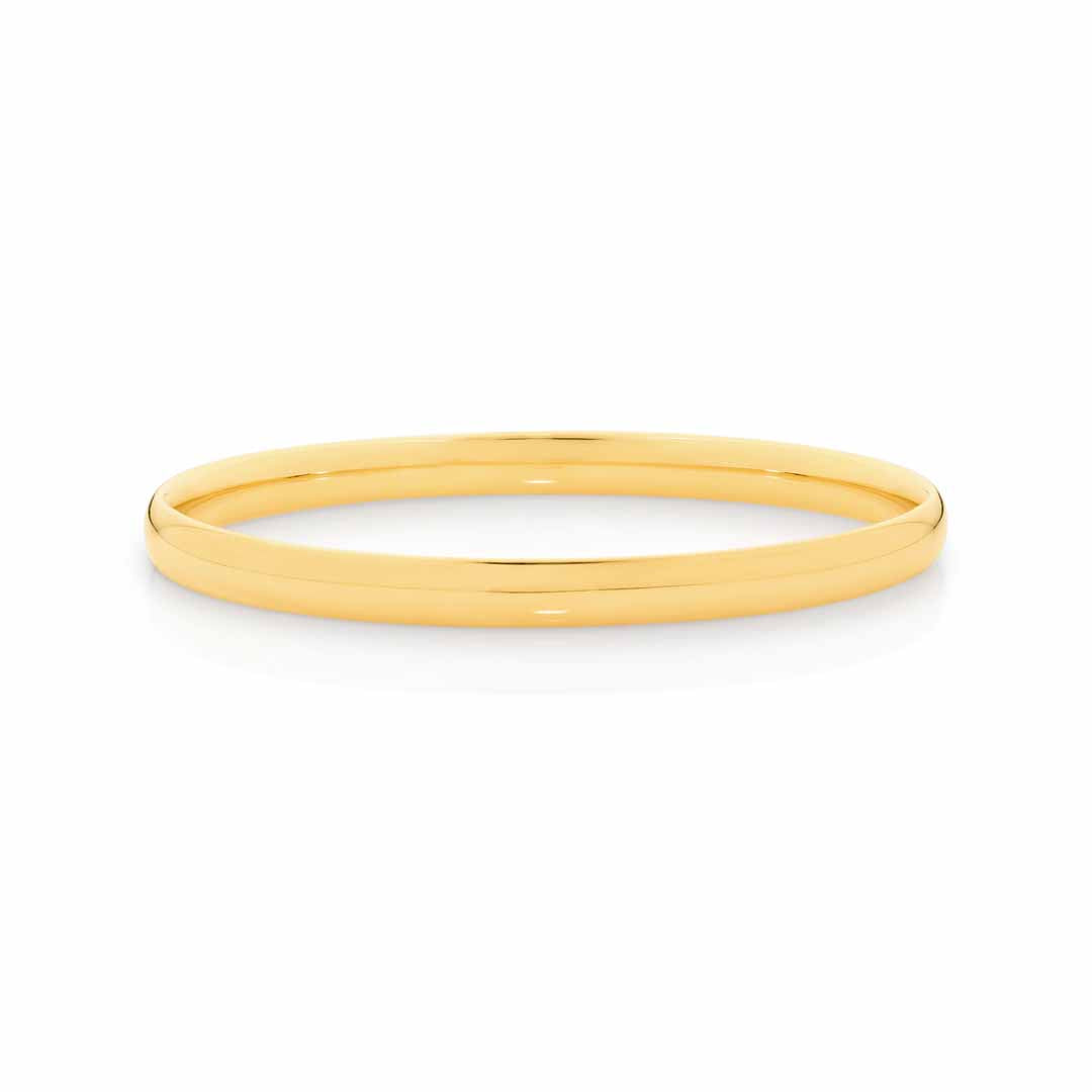 Solid Yellow Gold Bangle