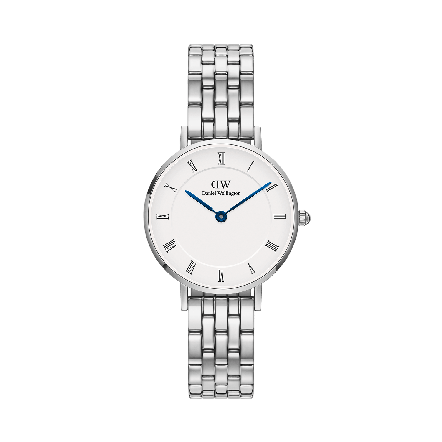 Daniel Wellington Petite Roman Numerals 5-Link Silver Regular price