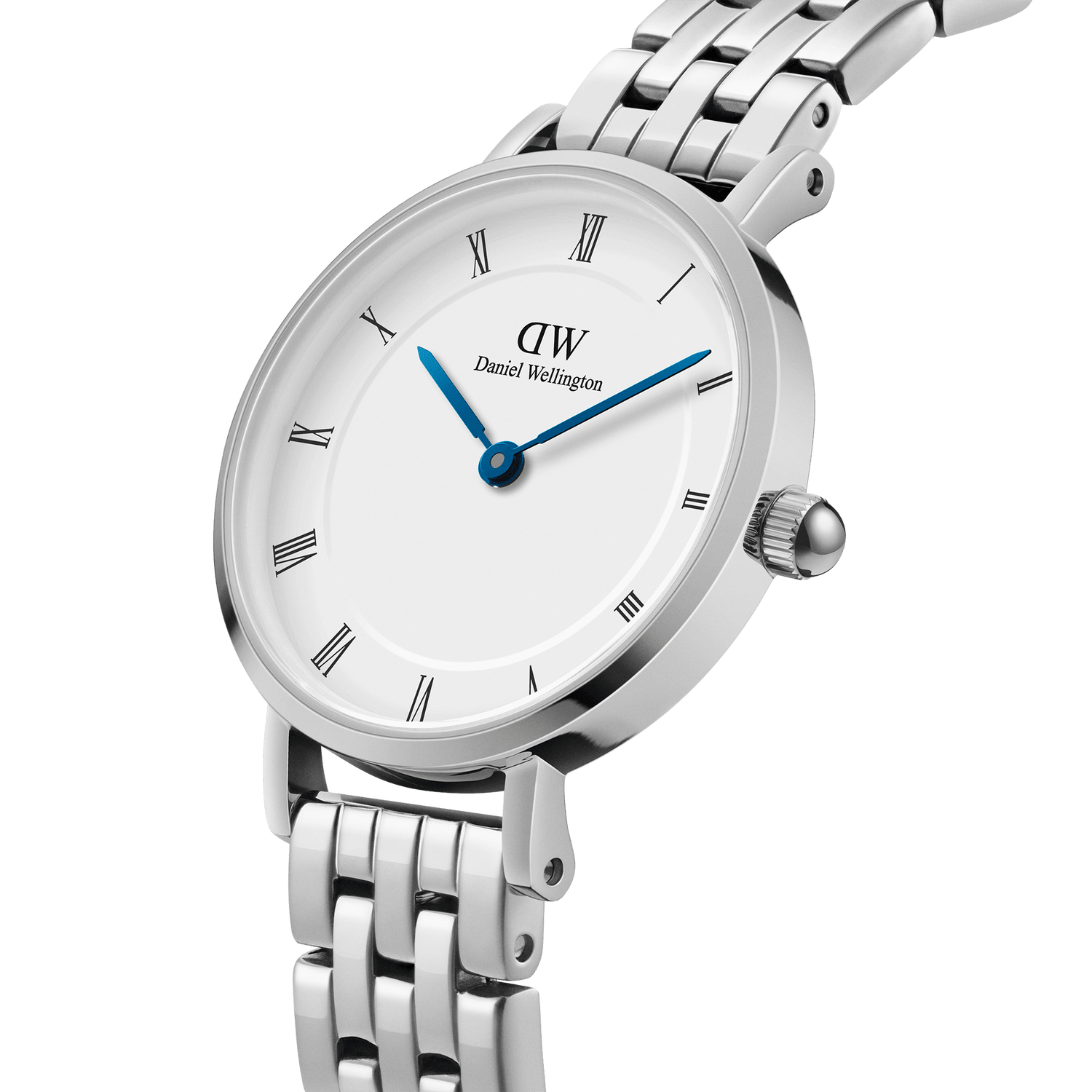 Daniel Wellington Petite Roman Numerals 5-Link Silver Regular price