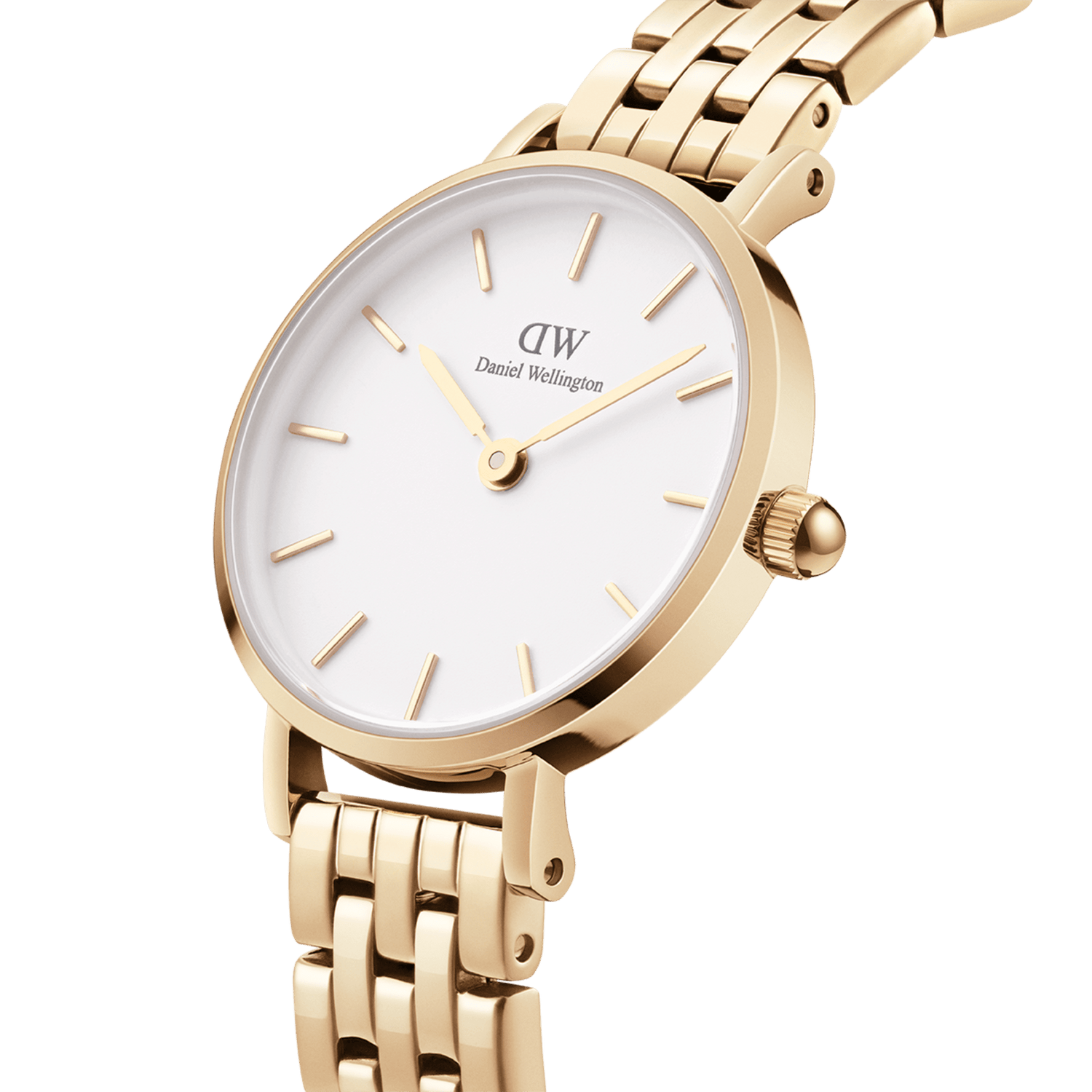 Daniel Wellington Petite 5-Link Evergold 28mm