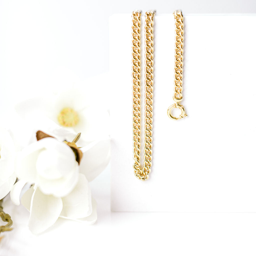 Gold deals artificial chain